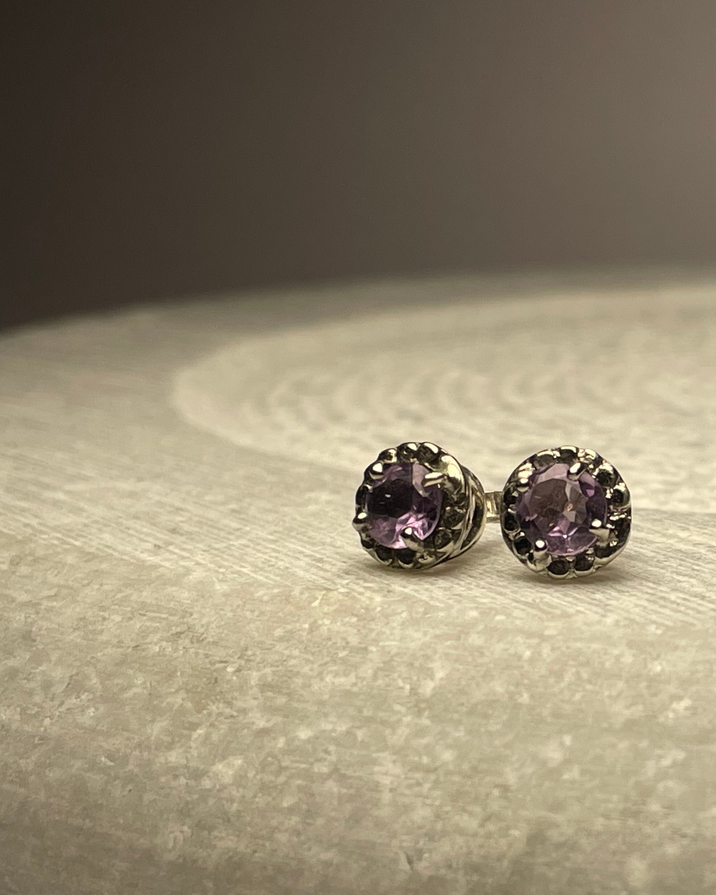 Amethyst Serenity Drop Earrings