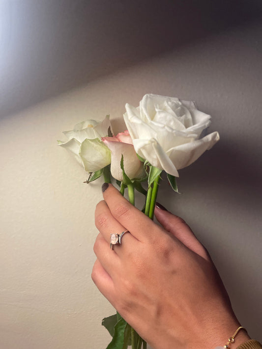 Rose Quartz Love Always Ring